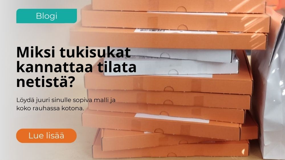 Miksi kannattaa ostaa tukisukat netistä?