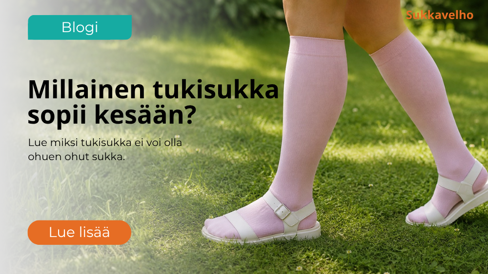 Kesän paras tukisukka ei ole ohuin vaan hengittävin