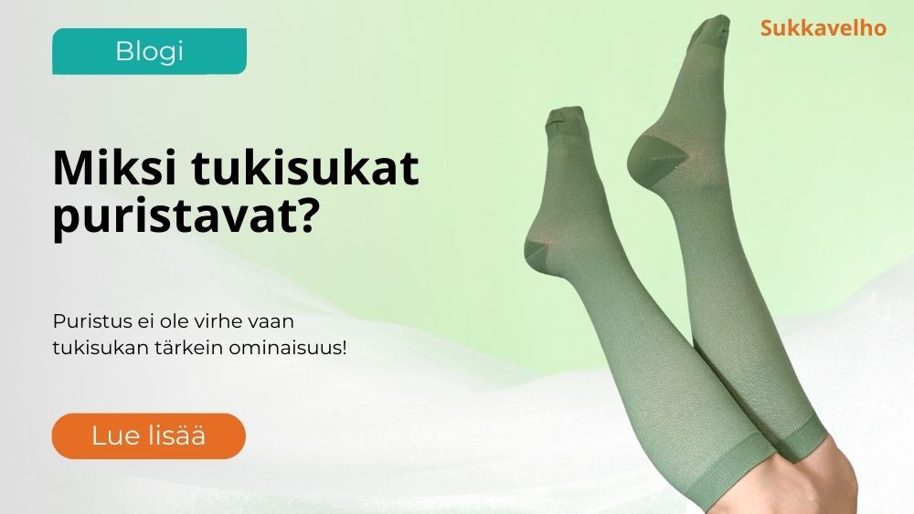 Miksi tukisukat puristavat?