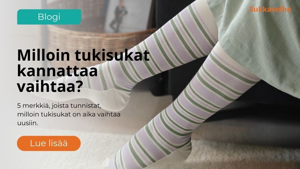 Milloin tukisukat kannattaa vaihtaa?