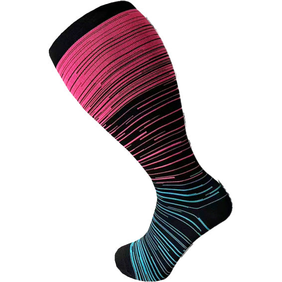 Tukisukat leveä pohje