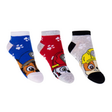 Ryhmä Hau sukat, sininen, punainen, harmaa, 3 paria