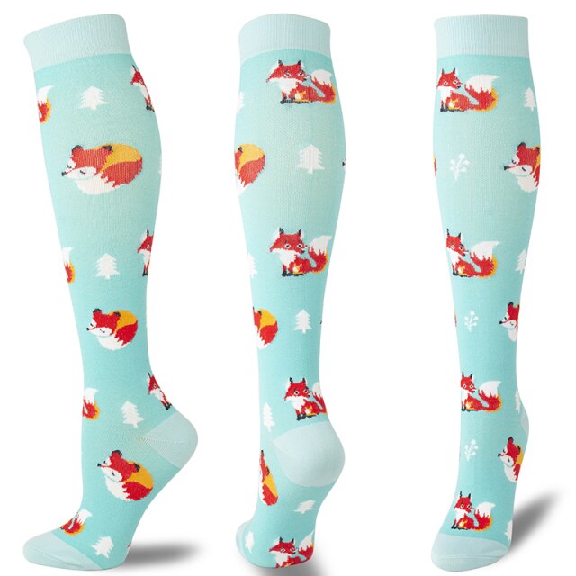 Kuviolliset tukisukat kettu